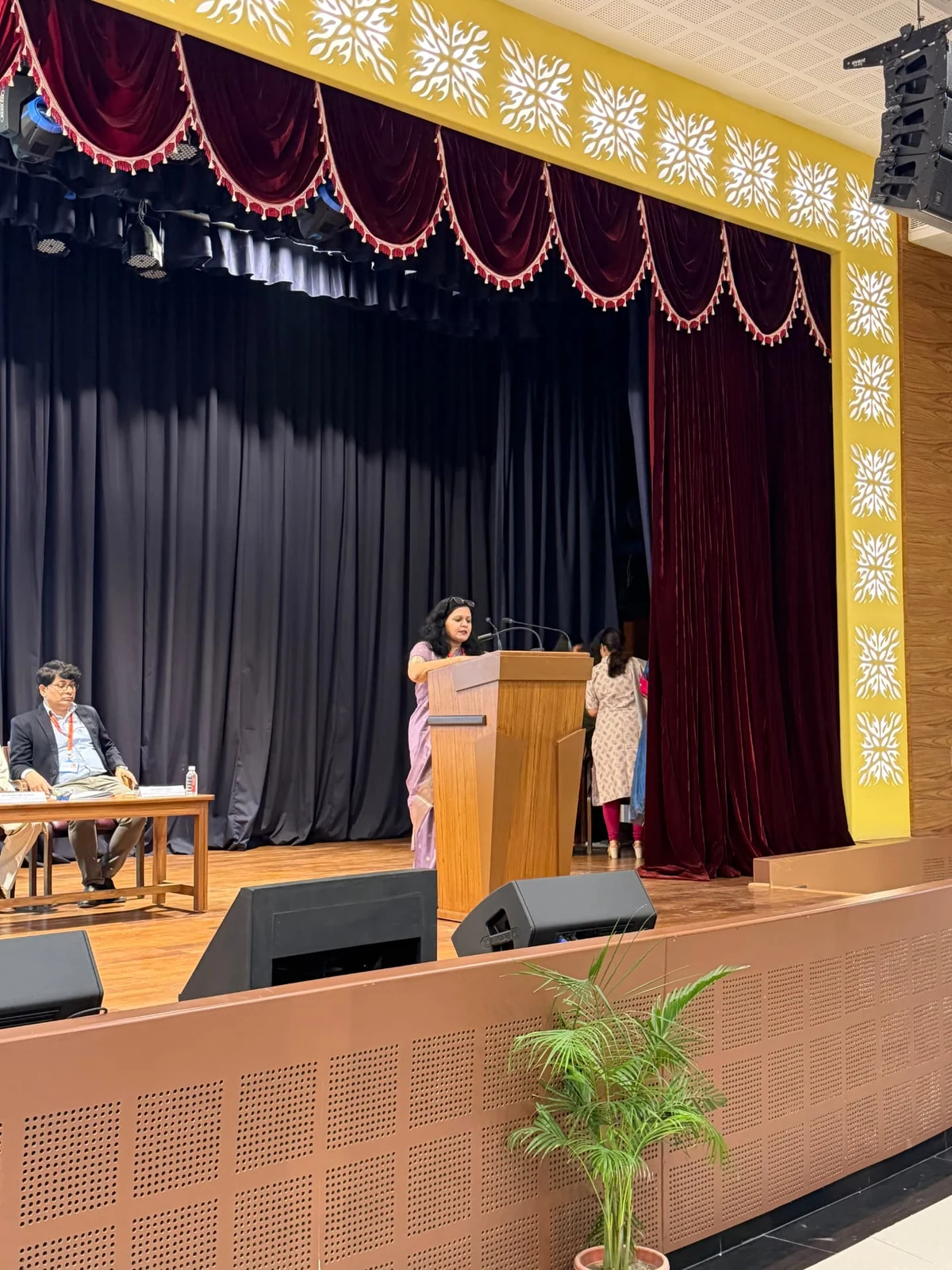 Organizing Chair Dr. Gunjan Varshney addressing the conference